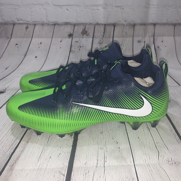 Nike Vapor Football Cleats SEAHAWKS Green - Picture 2 of 9